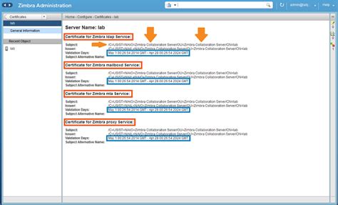 zimbra ac3|Administration Console and CLI Certificate Tools.
